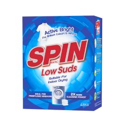 SPINmatic Low Suds Laundry Powder Detergent (Active Bright) SPINmatic Low Suds Laundry Powder Detergent (Active Bright)